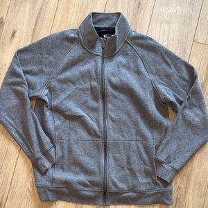 BENCH URBANWEAR Full Zip Collared Fleece Sweater Jacket